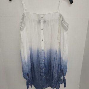 By and By Women's Ombre Blouse (Size Medium)
